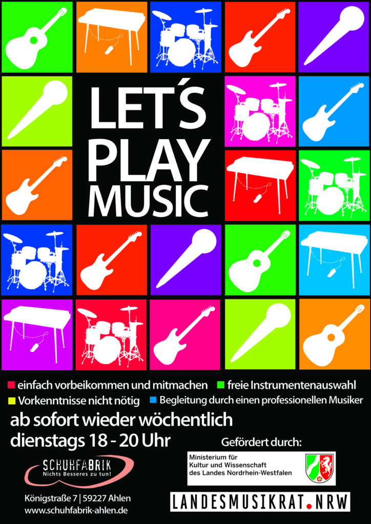 „Let´s play Music!“ startet jetzt!